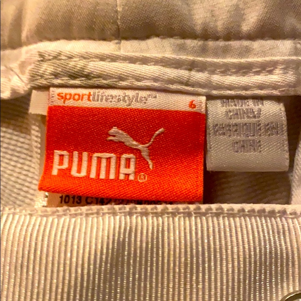 White Puma pants (golf) size 6